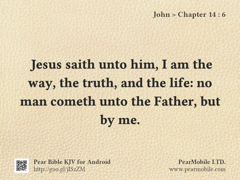 John, Chapter 14:6